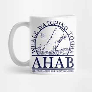 Ahab Whale Watch (Lineal) Mug